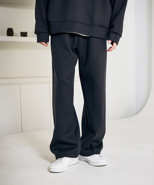 LAKOLE（ラコレ） パンツ 「セットアップ可」マットスエードダンボール