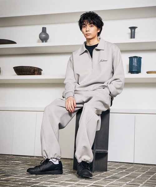 LAKOLE（ラコレ） パンツ 「セットアップ可」マットスエードダンボール