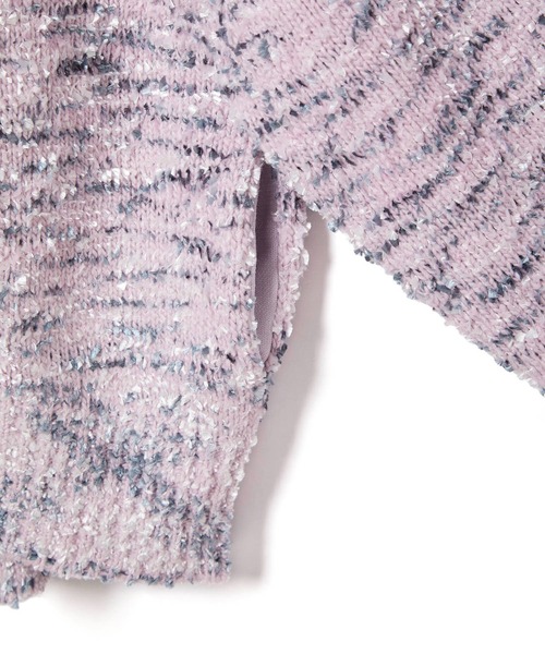 「ADAM ET ROPE'」 ニットカーディガン FREE ライトグレー レディース_画像8