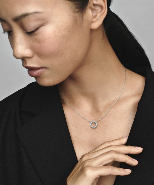 「Pandora」 ネックレス 45cm シルバー レディース_画像7