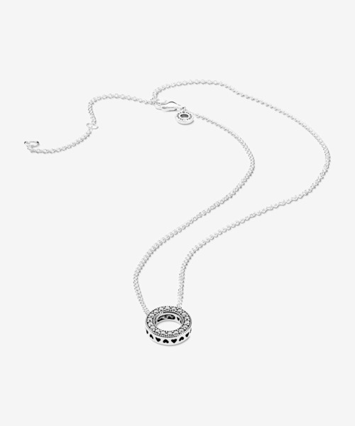 「Pandora」 ネックレス 45cm シルバー レディース_画像8