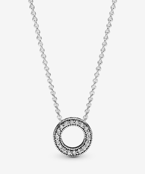 「Pandora」 ネックレス 45cm シルバー レディース_画像9
