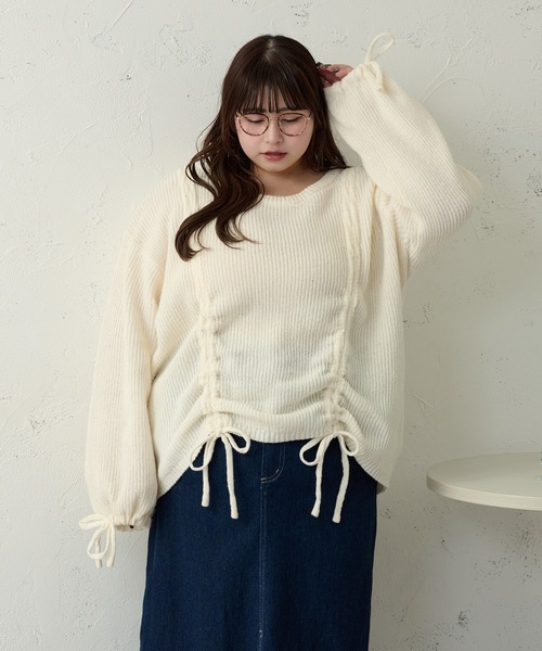 「Louiosy」 長袖ニット X-LARGE グリーン レディース_画像2