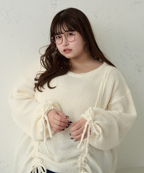 「Louiosy」 長袖ニット X-LARGE グリーン レディース_画像5