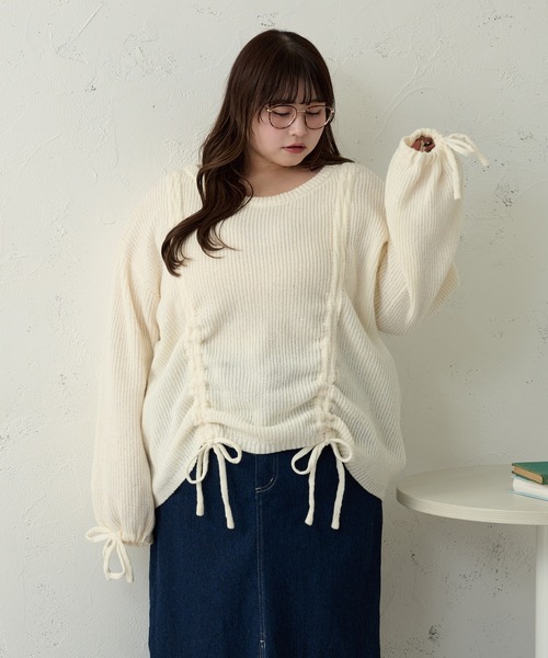 「Louiosy」 長袖ニット X-LARGE グリーン レディース_画像6