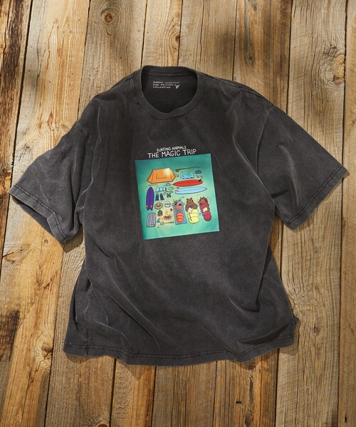 「Jonas Claesson」 半袖Tシャツ MEDIUM イエロー メンズ_画像2