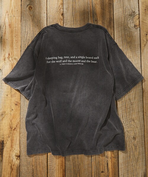 「Jonas Claesson」 半袖Tシャツ MEDIUM イエロー メンズ_画像7