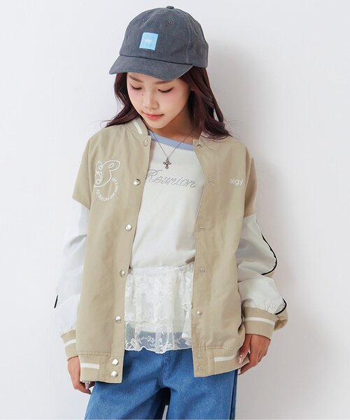 algy（アルジー） スタジャン アウター BIGスタジャン キッズ 子供服