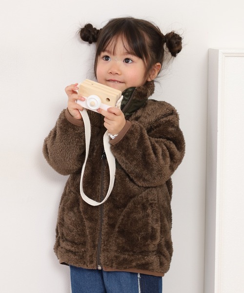 OMNES（オムネス） コート アウター ボアフリースジャケット KIDS 