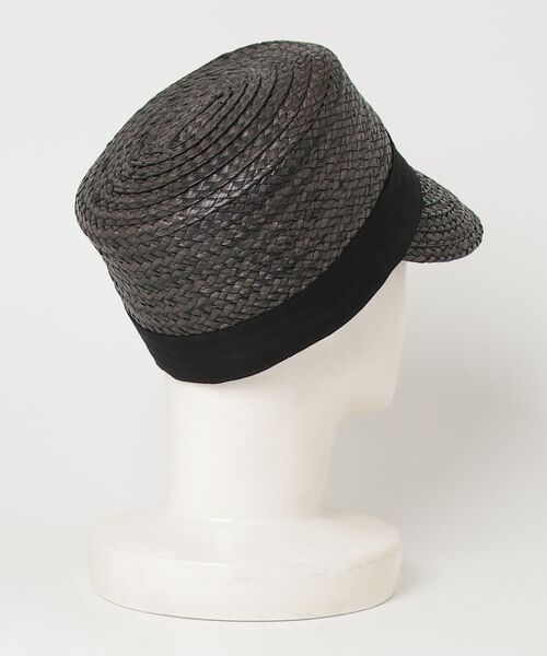 「COEUR」 帽子 - ブラック レディース_画像2