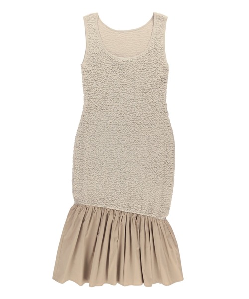 ALEXIA STAM（アリシアスタン） ドッキングワンピース FREE ベージュ
