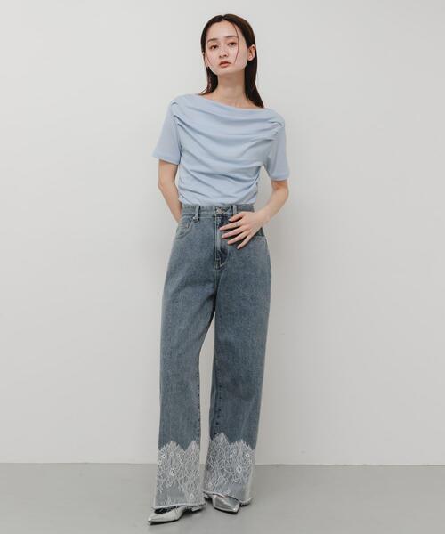 SENSE OF PLACE by URBAN RESEARCH ワイドパンツ ジーンズ デニム
