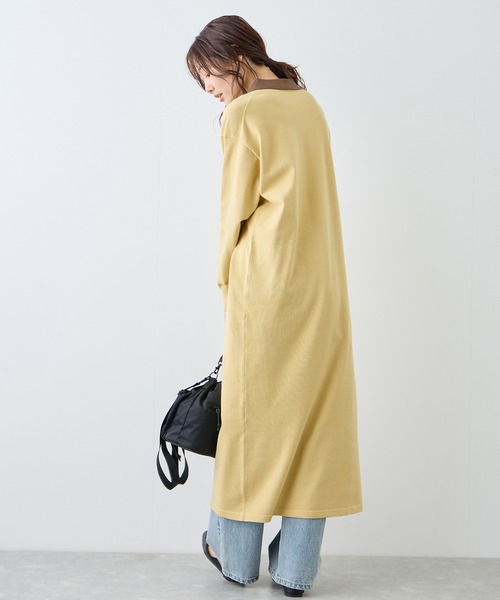 ROPE' PICNIC（ロペ ピクニック） ワンピース 配色スキッパーニット