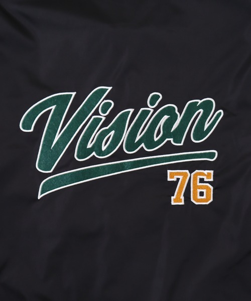 「VISION STREET WEAR」 ブルゾン X-LARGE ネイビー レディース_画像8