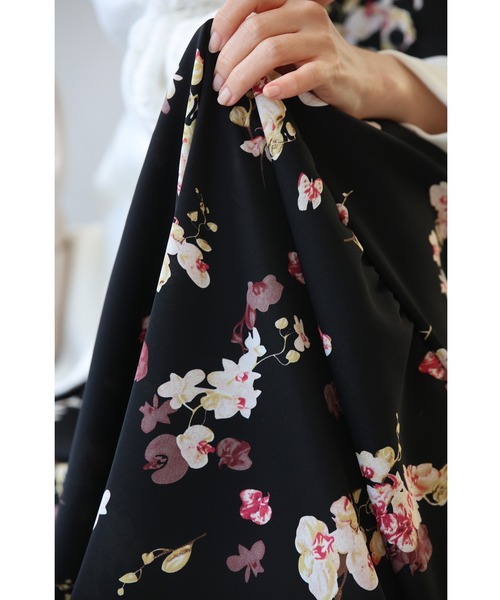 「CAWAII」 長袖ワンピース FREE ブラック レディース_画像3