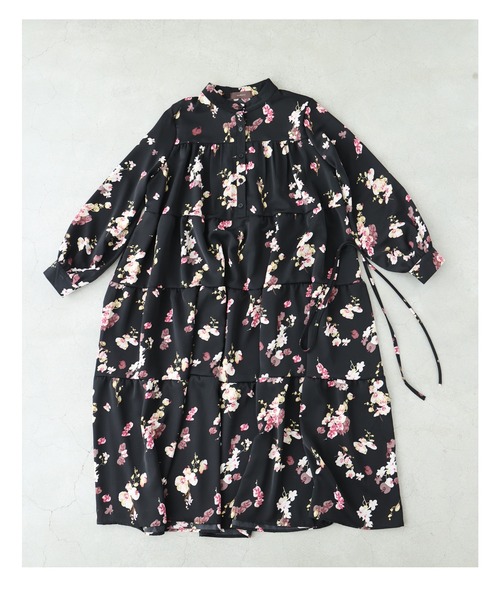 「CAWAII」 長袖ワンピース FREE ブラック レディース_画像6