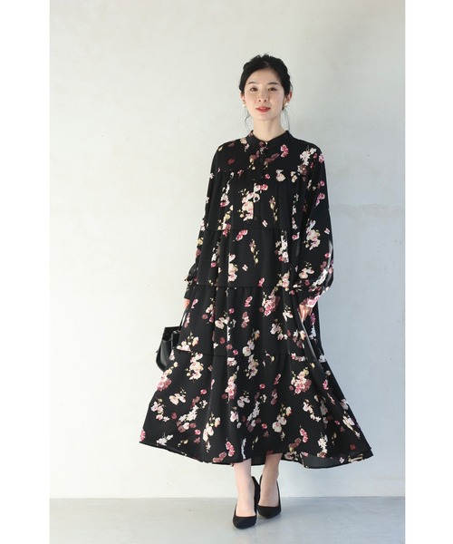 「CAWAII」 長袖ワンピース FREE ブラック レディース_画像8