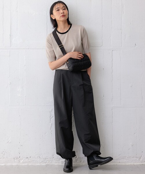 「23区」 パンツ 40 ベージュ レディース_画像8