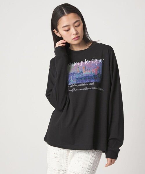 CITEN（シテン） tシャツ 「CITEN」ファインアートロンT レディース