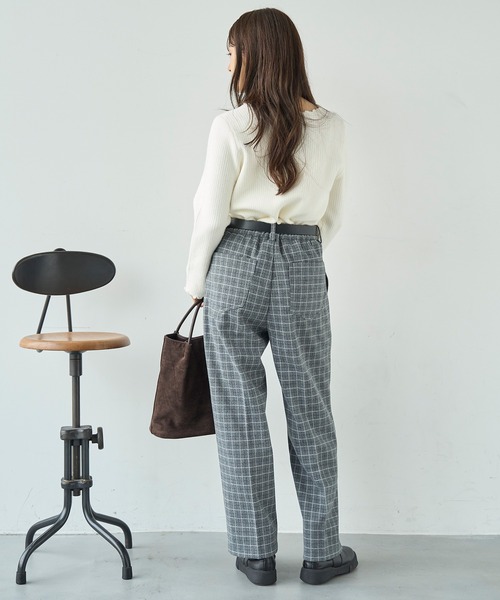 「mil」 長袖カットソー X-SMALL オフホワイト レディース_画像3