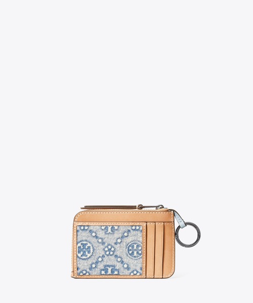 トリーバーチ♡ケース TORY BURCH（トリーバーチ） カードケース Tモノグラム デニム