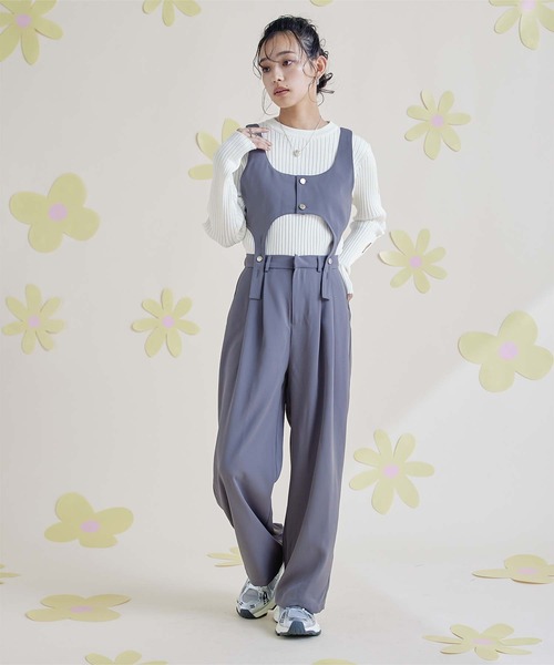 「miette」 長袖ニット FREE ブルー レディース_画像5