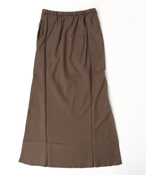 「TO UNITED ARROWS」 ロングスカート FREE ダークブラウン レディース_画像2