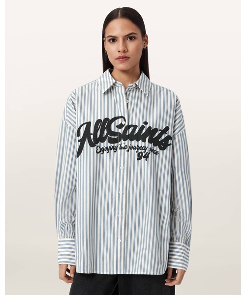 ALLSAINTS（オールセインツ） ブラウス シャツ ADRIANNE RELAXED 