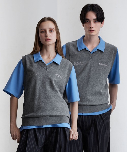 ベスト+ジレ COMPACT KNIT VEST WITH SHIRT 477A7068.jpg?v=1731387596