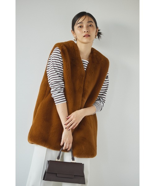 BABYLONE（バビロン） ベスト フリー グレー系その他 レディース