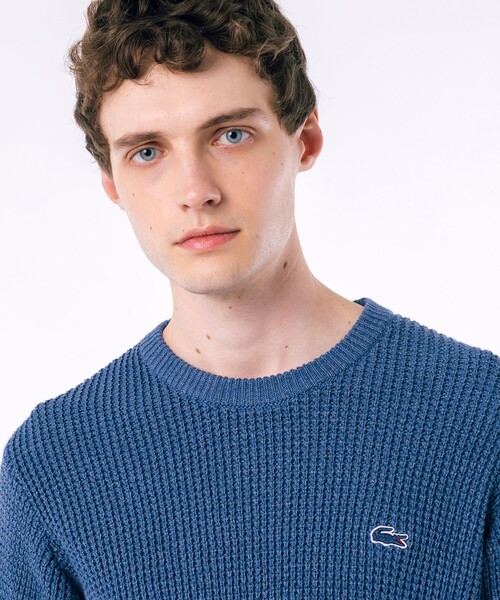 LACOSTE（ラコステ） 長袖ニット 3 ネイビー メンズ : ZOZOTOWN Yahoo