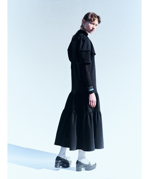 「FURFUR」 半袖ワンピース 00 イエロー レディース_画像5