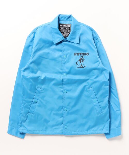 「HYSTERIC GLAMOUR」 ジャケット LARGE ブルー メンズの画像