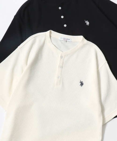 U.S. POLO ASSN.（ユーエスポロアッスン） ヘンリーネック tシャツ