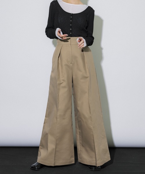 「UNITED TOKYO」 パンツ 2 ブラック レディースの画像