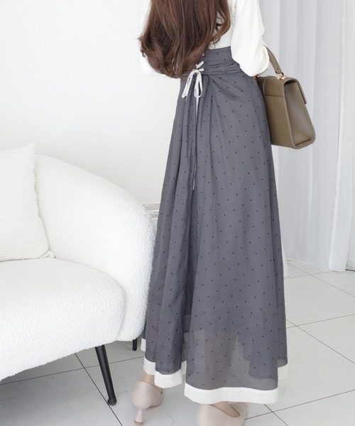 「mily bilet」 長袖ワンピース X-LARGE ピンク レディース_画像3