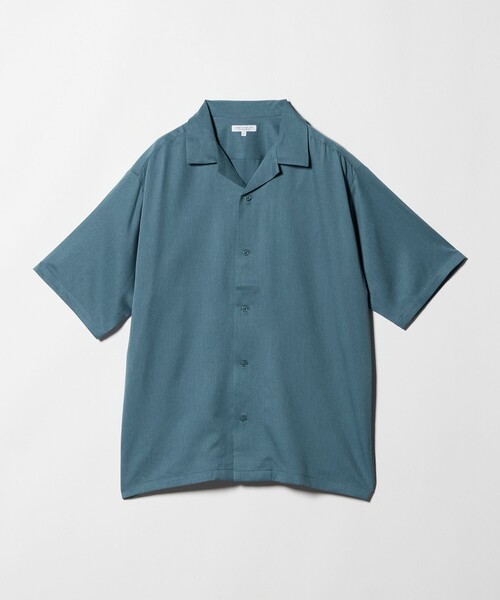 シャツ クールファイバー ツイル オープンカラーシャツ「A DAY IN THE LIFE」 メンズの画像