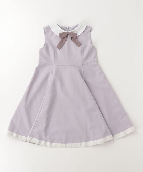 「devirock」 「KIDS」ノーカラージャケット 130cm ライラック キッズ_画像3