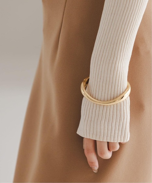 バングル 「追加」PETIT MOMENTS/プティモーメント Wave Cuff レディースの画像