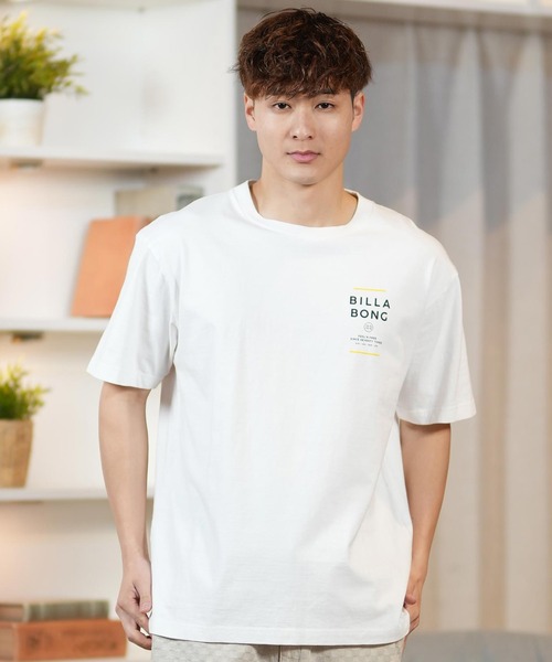 「BILLABONG」 半袖Tシャツ L ホワイト メンズ_画像3