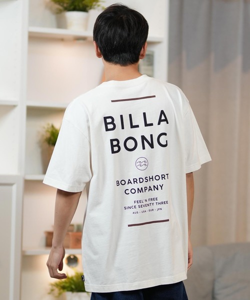 「BILLABONG」 半袖Tシャツ L ホワイト メンズ_画像9