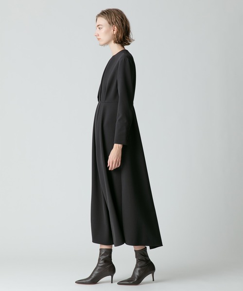 「allureville」 長袖ワンピース 1 ベージュ レディース_画像6