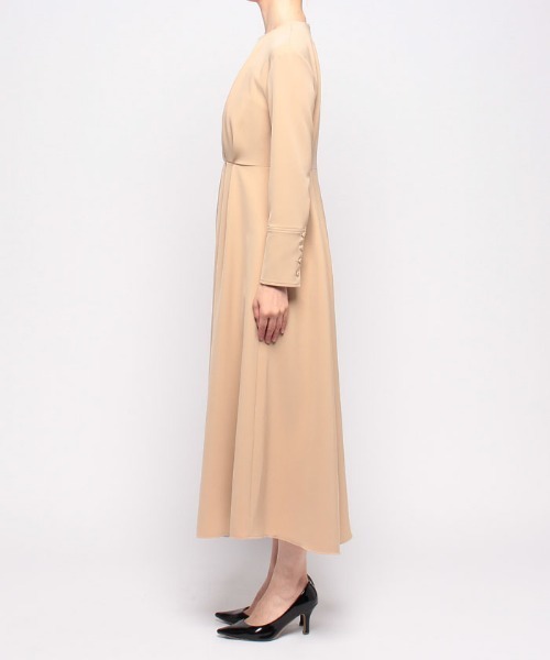 「allureville」 長袖ワンピース 1 ベージュ レディース_画像9