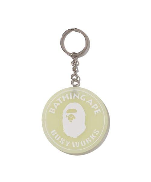 A BATHING APE（アベイシングエイプ） キーホルダー GLOW IN THE DARK