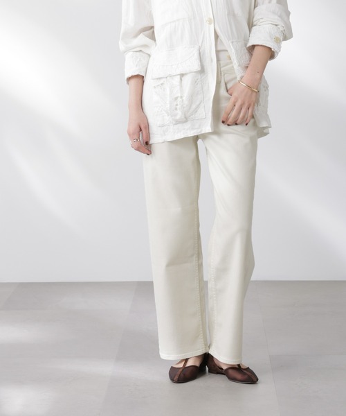 「Healthy denim」 デニムパンツ 23 ベージュ系その他 レディース_画像3