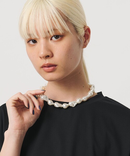 BEAUTY＆YOUTH UNITED ARROWS ネックレス バロックパールモチーフ 