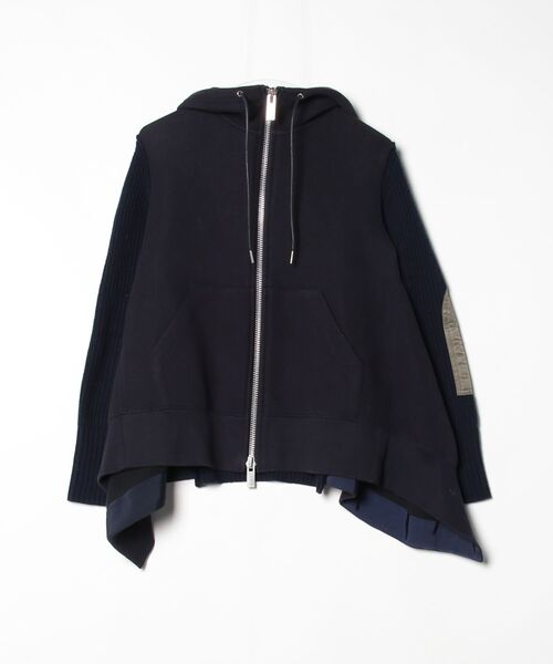 Sponge Sweat Hoodie パーカー sacai（サカイ） Sponge Sweat Hoodie ジップアップパーカー 1