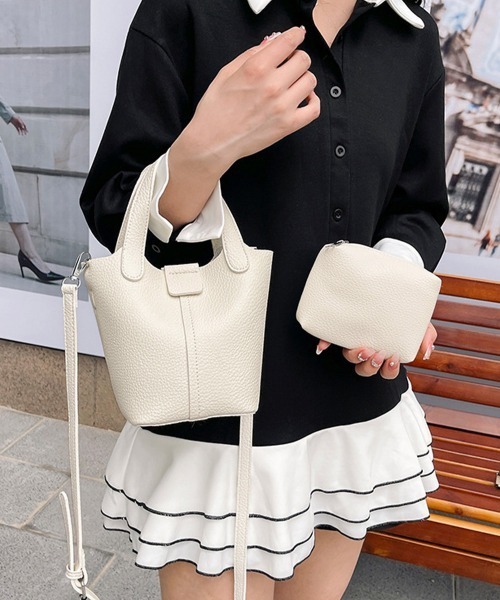 miniministore（ミニミニストア） ハンドバッグ ポーチ付きミニトート