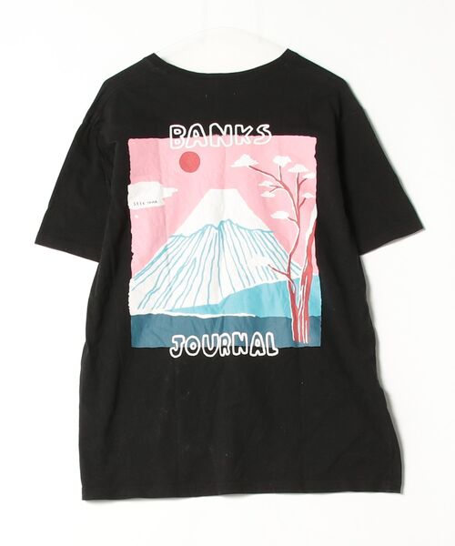 「BANKS」 半袖Tシャツ L ブラック メンズ_画像2