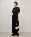 オールインワン シャツロンパース レディースの詳細画像1